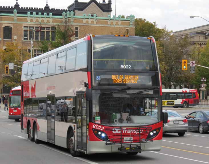 OC Transpo Alexander Dennis Enviro500 8022